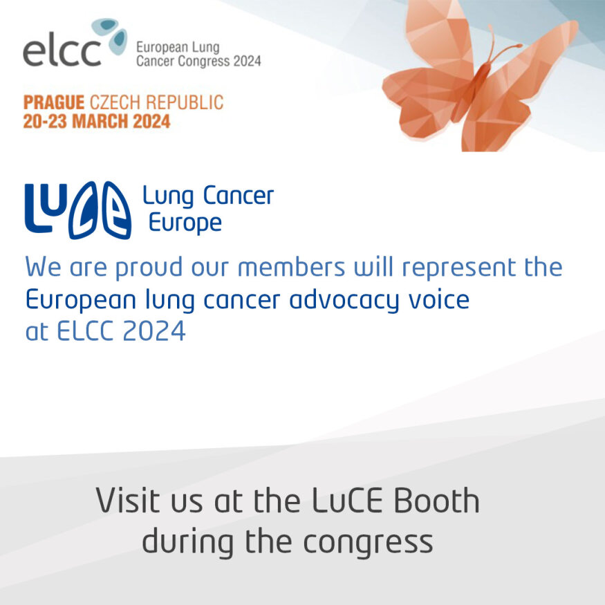 Visit us at our booth during the congress. We look forward to seeing you there! 🤍

Follow us to see highlights from this important and insightful event coming soon ➡️📢

#LuCE #LungCancer #LCSM #LungCancereurope #LungCancerAdvocacy #ELCC2024 #EarlyDetection #LungcancerPathway