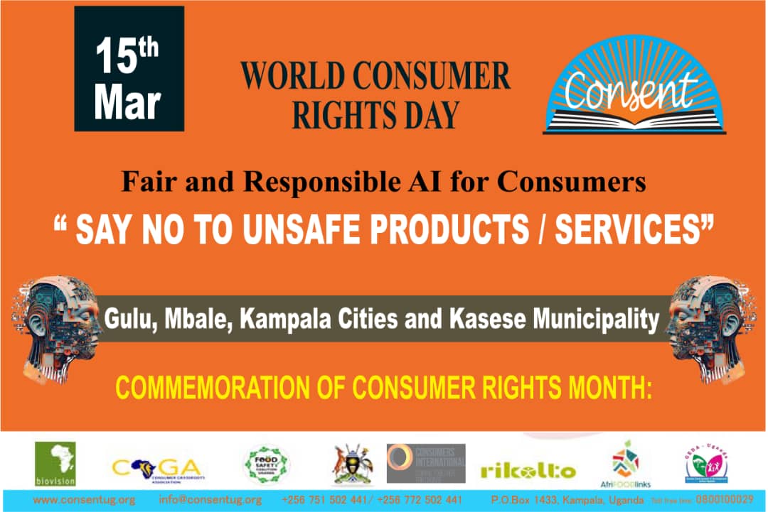 ConsentUganda's tweet photo. It's our Second Week of consumer rights awareness campaign ahead of the @WCRD. Today we are having a media training in Kasese District.
#ConsumerRightsandResponsibilities
#FoodSafetyConsumerProtection
#ComparativeTesting
#ComplaintsMechanismTool https://t.co/p8TWQyqMJ0