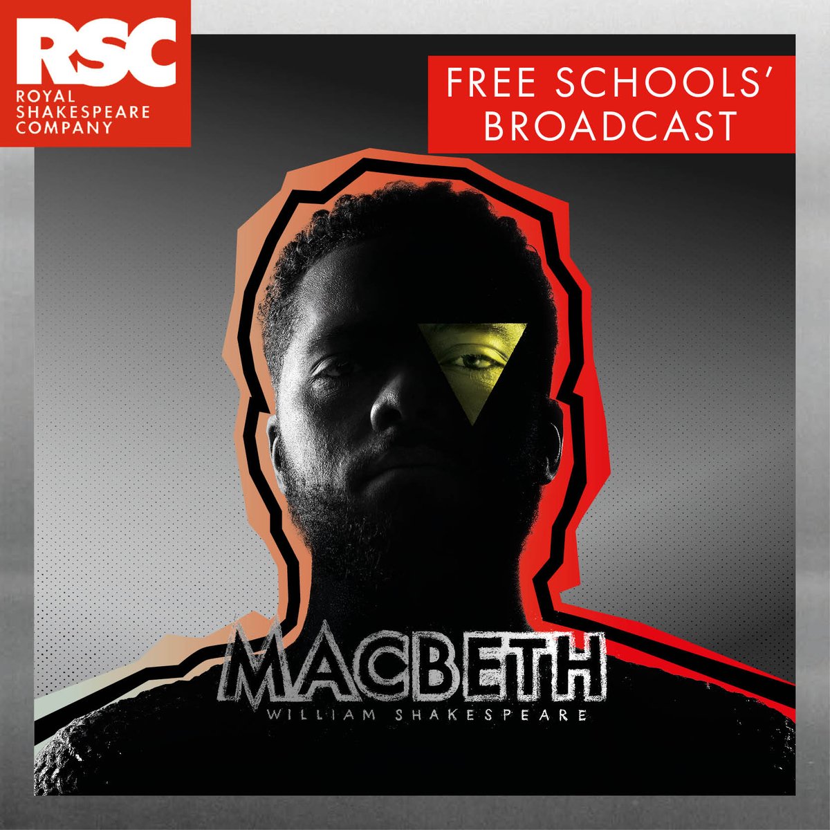 RSC_Learning's tweet photo. 1 week to go ! Our Schools' Broadcast of Macbeth (2023) will be available to watch 18 - 22 March🗡️

UK schools and home educators can register for free ➡️https://t.co/KMEnBcxUdQ https://t.co/8QVYPhHa6I