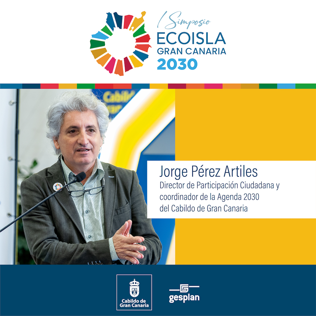 El consejero de Medio Ambiente del @cabildodegrancanaria, Raúl G. Brink, inaugura mañana el I Simposio Ecoisla 2030, que se celebra en <a href="/infecar/">Infecar Feria de Gran Canaria</a> del 12 al 15 de marzo. Jorge P. Artiles, de <a href="/ParticipaGC/">participaGC</a>, dará a conocer los 'Avances de la Agenda Ecoisla Gran Canaria 2030'.