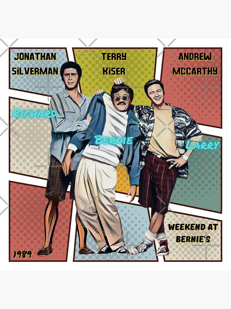 The weekend may be over, but not on this screen. 
#WeekendAtBernies
#NowWatching 
#MoviesJodyLoves