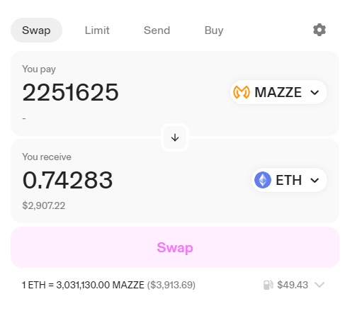 got $MAZZE airdrop x.com/MazzeLab/statu…