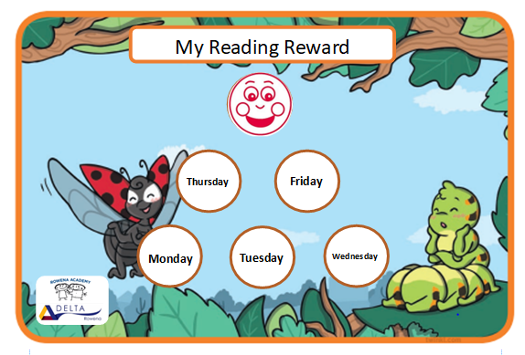DeltaRowenaAc's tweet photo. Well done to all those that received a Reading Reward Certificate last week. Here is the certificate for this week. Remember, to receive one you need to read your book at home and bring your Book Bag to school every day. #ReadingReward #RowenaReaders https://t.co/c91Qr7IbBr