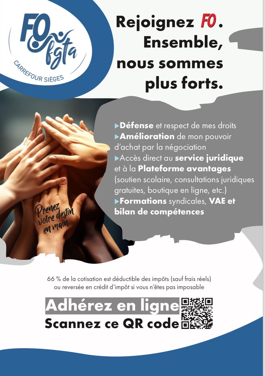 FO carrefour sieges tweet media