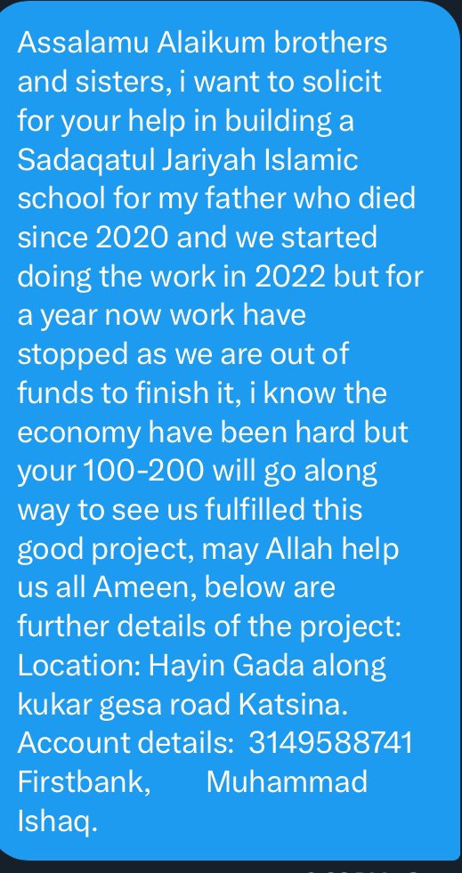 Viperh_'s tweet image. Please take your time to read this👇🏽
Remember the prophet (SAW) said: “Charity does not in any way decrease the wealth, and the servant who forgives, Allah adds to his respect; and the one who shows humility, Allah elevates him in the estimation (of the people).” (Muslim)