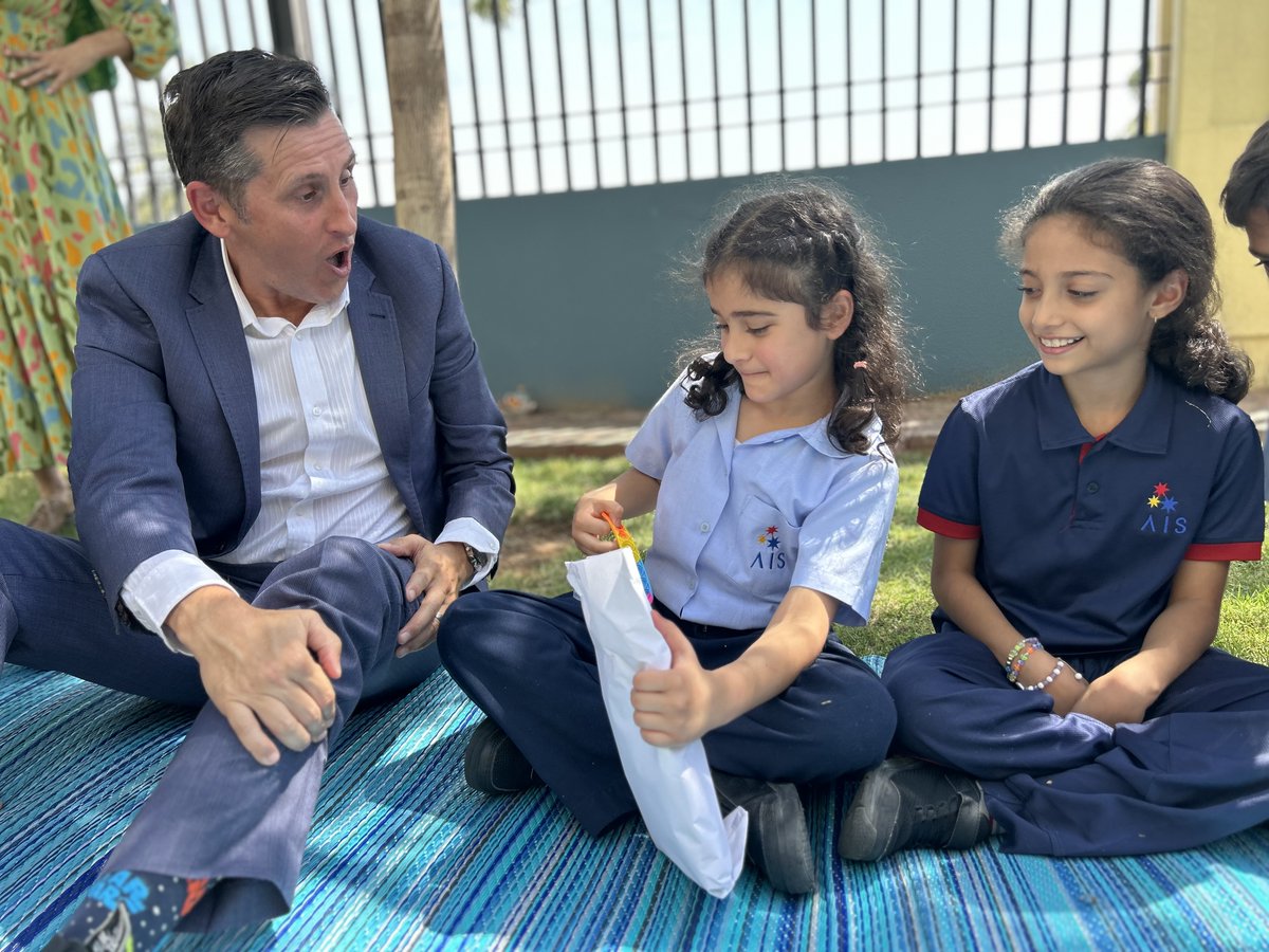 AIS_ExecutiveP's tweet photo. Last Thursday I was invited to join our Primary School Wellbeing Fiesta!🎉

#AISPrimarySchool #AISHappiness #AISWellbeing https://t.co/WH8k9FQ9ZP
