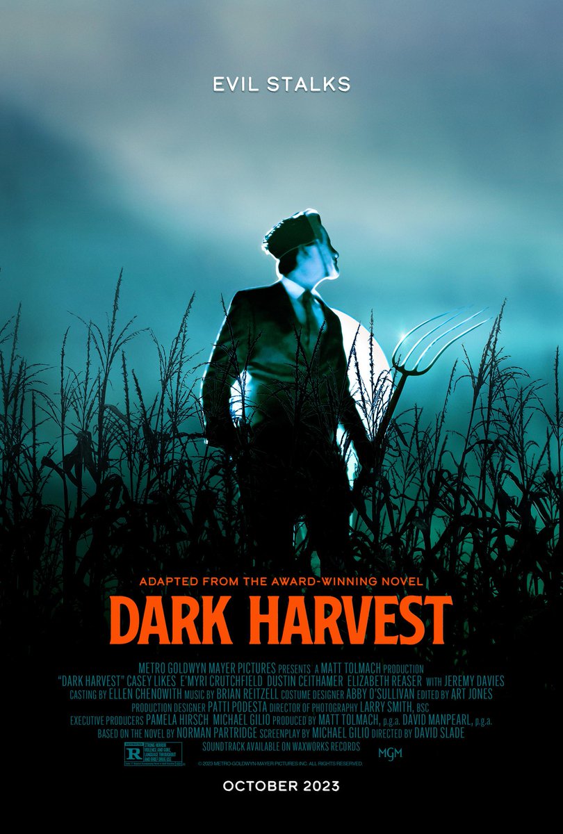 JacobMarleyX's tweet image. 🎃 I just finished Dark Harvest (2023)! Way better than I expected.. The story and the cast is fantastic! I love that the film takes place in the 60s..  Two thumbs up to cast &amp;amp; crew 👍👍! #SawTooth