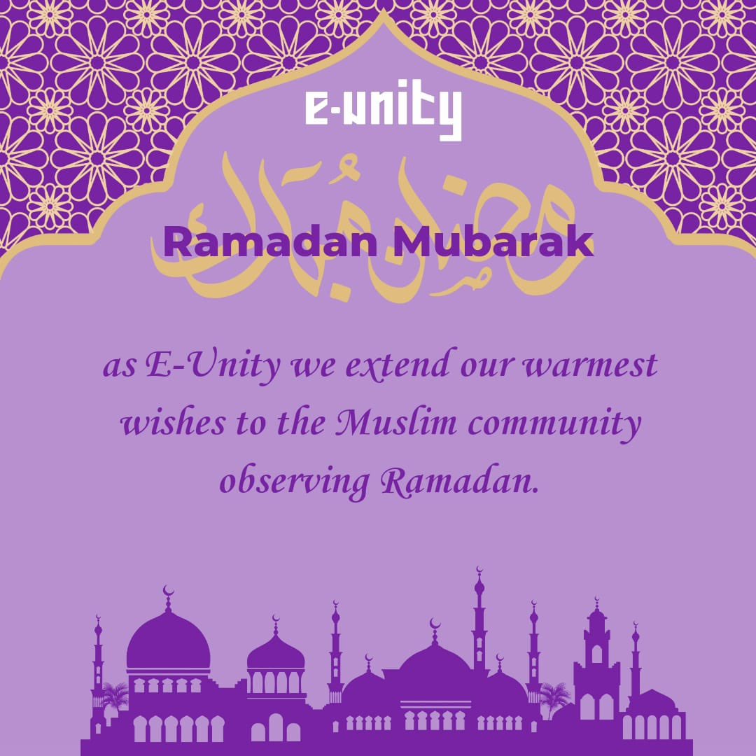E_unitynl's tweet photo. Ramadan Mubarak! 🌙✨ E-Unity sends heartfelt wishes to Muslims worldwide during Ramadan. We stand in solidarity, especially with those facing Islamophobia and oppression. Your strength inspires us. ❤️🫂
#inclusiveholidaycalendar #inclusiveholidayscelebration #ramadanmubarak https://t.co/yjih5WDcXy