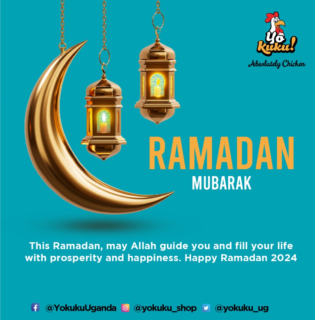 yokuku_ug's tweet photo. To the Muslim community across the globe, we wish you a great month of fasting.
#HappyRamadan 
#AbsolutelyChicken https://t.co/akQbYBhZTS