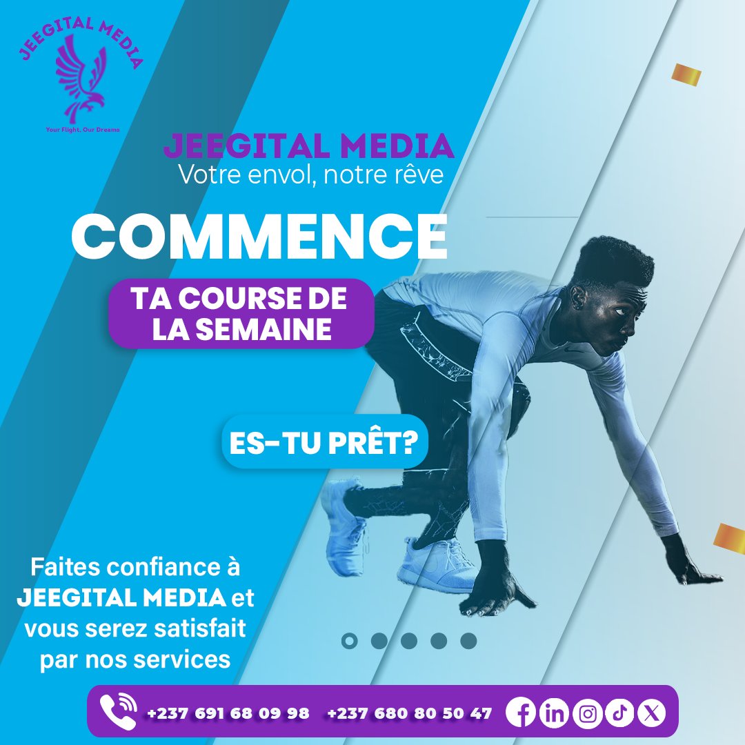 jeegitalmedia's tweet photo. Chaque nouvelle semaine est une page blanche prête à être écrite avec courage et détermination. Inconnu

Rappelez-vous de saisir chaque opportunité et de faire de cette semaine un chapitre mémorable de votre vie. 

Êtes-vous prêt à relever le défi?

#JeegitalMedia #ÊtesVousPrêt https://t.co/BFucTAHX0j