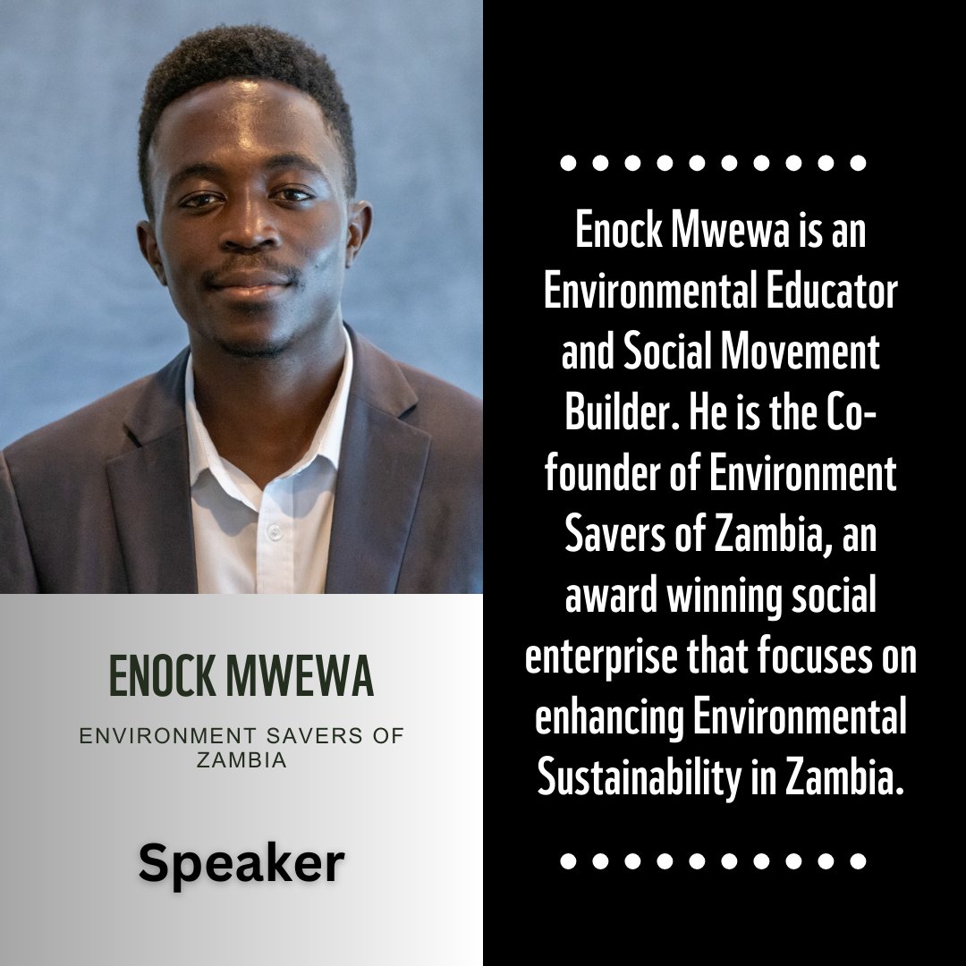 Meet Enock, our speaker for this evening’s Youth Week Xspace! Get ready to be inspired at tonight's Youth Week Xspace at 8 PM CAT. Don't miss out—set your reminder now!