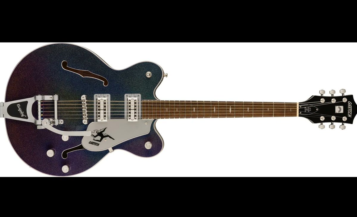 digout_music's tweet photo. 【#NEWS】
Gretschからジョン・ガーリーをたたえるシグネイチャーギターが登場
#Gretsch #ジョン・ガーリー #Broadkaster
https://t.co/0qAa1413fz https://t.co/V2MzGtlj5S