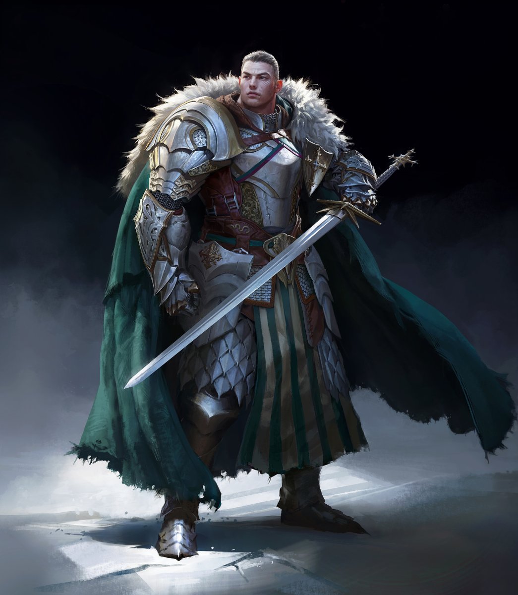 팔라딘 탱커~ 듬직한 곰상의 남캐
강의하면서 한번씩 건드리던 거 마감!