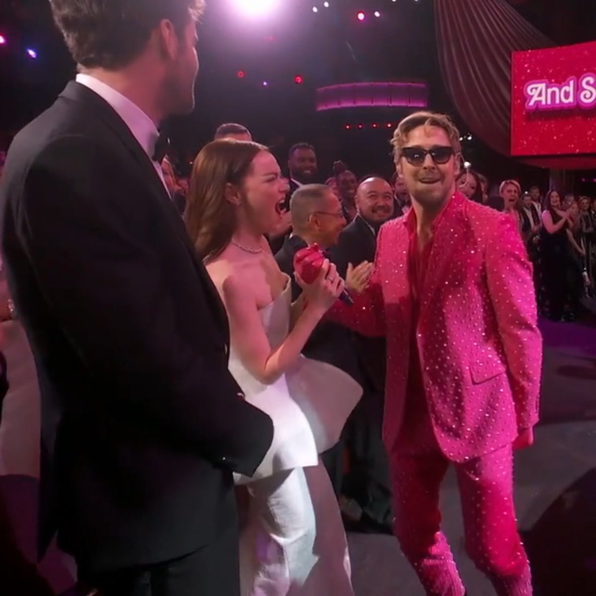 Sebastian &amp; Mia vibes  #Oscars2024