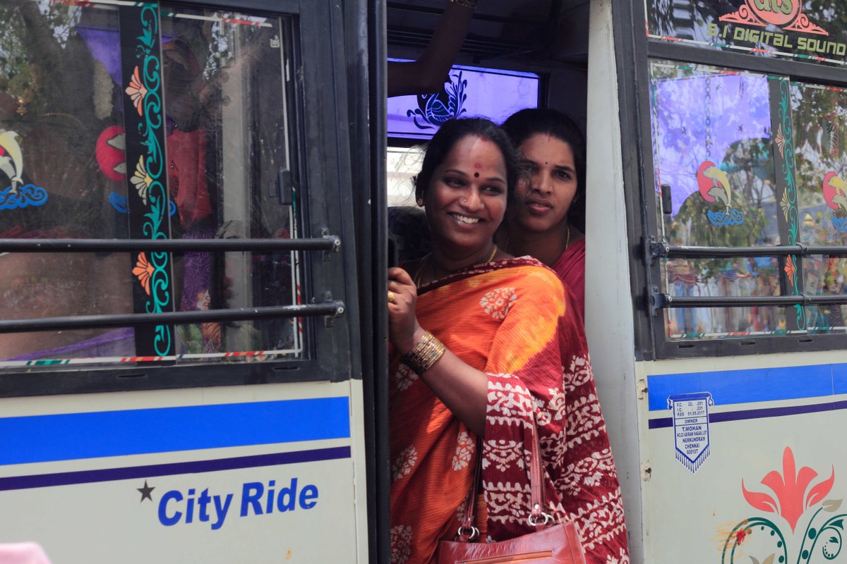 Addressing deep-rooted issues in #gender concerns is crucial to make #PublicTransport systems more women friendly. Read our blog to learn how cities in #India are enhancing #women's safety and inclusion in public transport: wrld.bg/L9QX50QPSZM #HumWomaniya #WomensDay 🚍👩‍👧‍👦💪