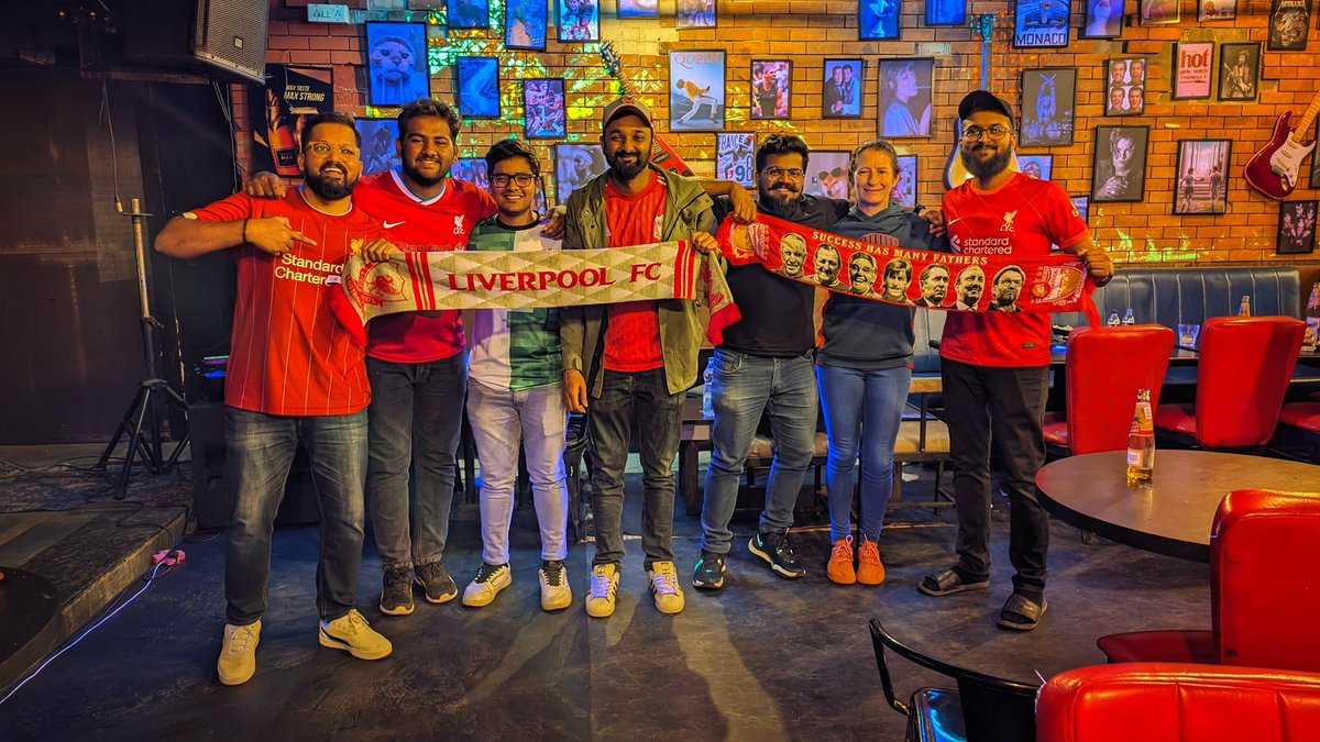 Liverpoolpune's tweet photo. Not the result we wanted but we go again!
Thanks for all the support last night, our biggest screening of the season. 🔴🔝
#LiverpoolPune #Lfcfamily #LfcIndia #Lfc https://t.co/eGQOMlxSCM