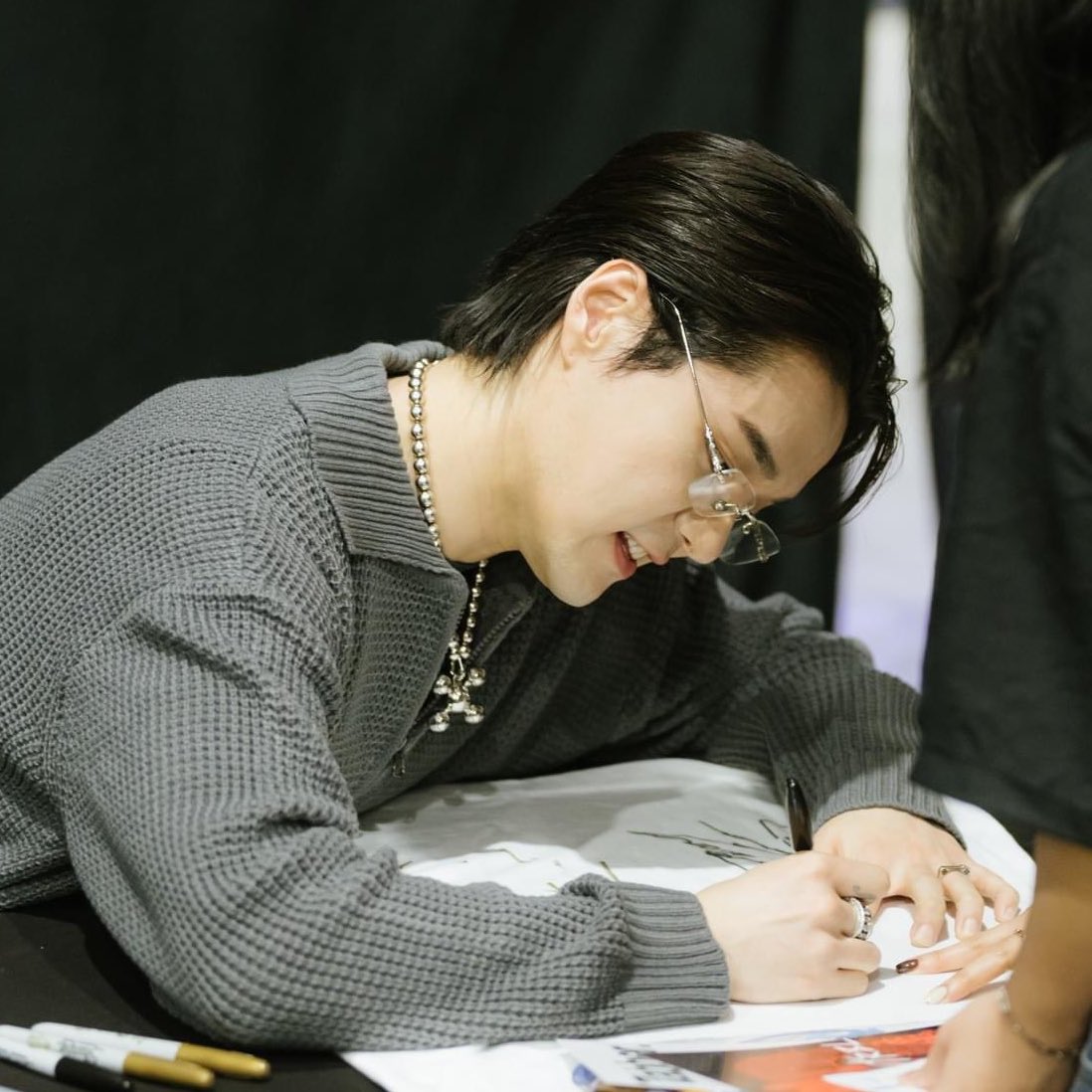 youwillkn0vv's tweet photo. Dean during the fan meet in Singapore 💚

©️ ck star singapore https://t.co/NfnW2KZiH2