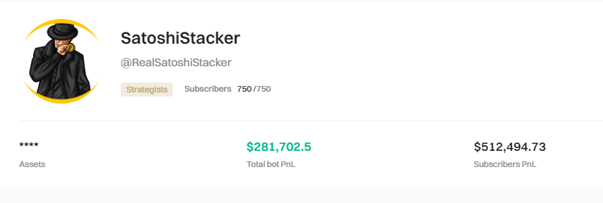 Satoshi Stacker tweet media