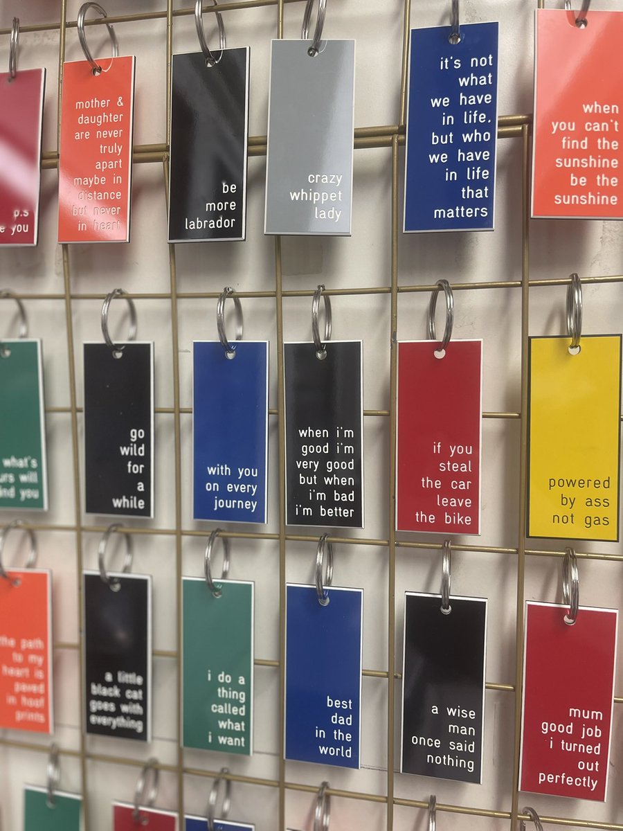 abbeyforegatePO's tweet photo. These fab keyrings are proving popular - £8 Handmade locally, available in Chatterbox our shop OPEN alongside our Post Office Monday to Friday 9am - 5.30pm
#postoffice #cardshop #shrewsbury #freeparking #dogfriendly #abbeyforegate #bestcardshop #mainpostoffice #keyring https://t.co/UyQNYs8liB