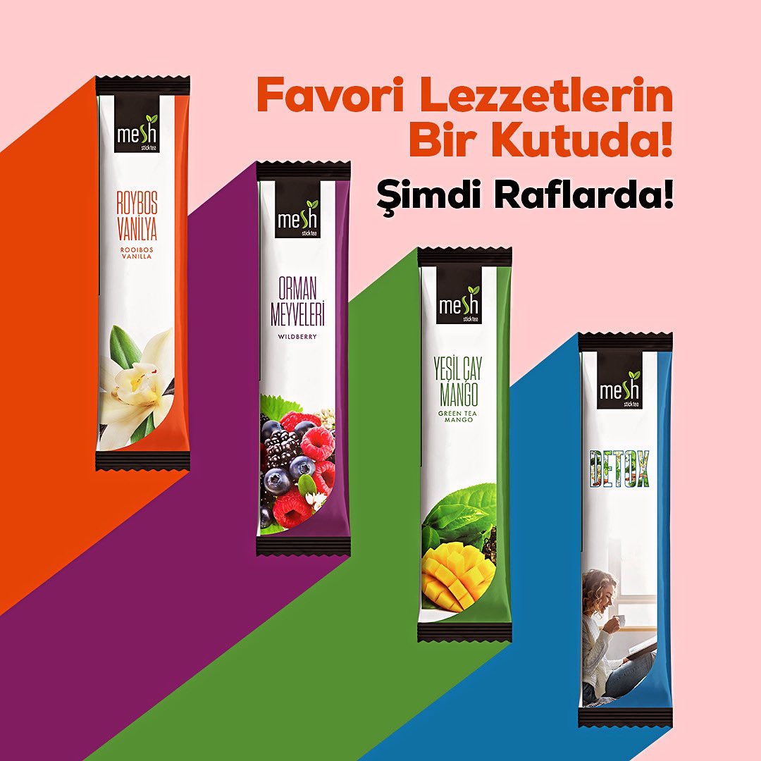 Mesh Stick Karma Paket ile en favori lezzetlerin bir kutuda buluştu! 🎉#MeshStick #StickTea #HepYanında