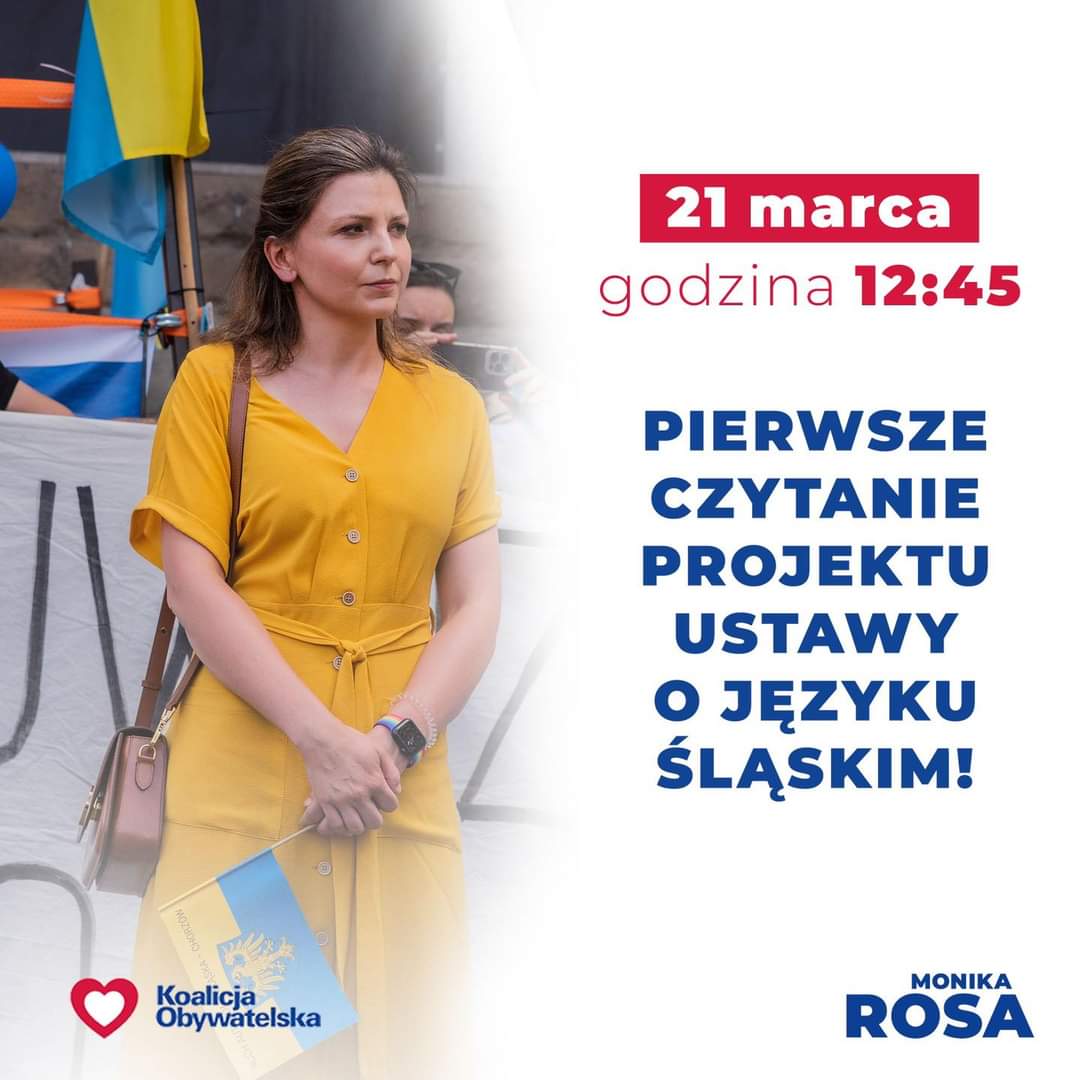 CsbMark's tweet photo. ‼️‼️‼️Dobri dzèń. 🖤💛👋 Wbrew opiniom, w ten sposób Polska rośnie w siłę.✌️👏Brawo Monika Rosa @KO_Obywatelska #csb #kaszuby #slonsk #Śląsk https://t.co/3KmIMICSZY