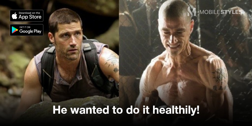 Fox shed nearly a fifth of his bodyweight to play the emaciated villain in the heavy-duty thriller ‘Alex Cross.’ 🔥

#mobilestyles #mobilestylesapp #MatthewFox #AlexCross #weightloss