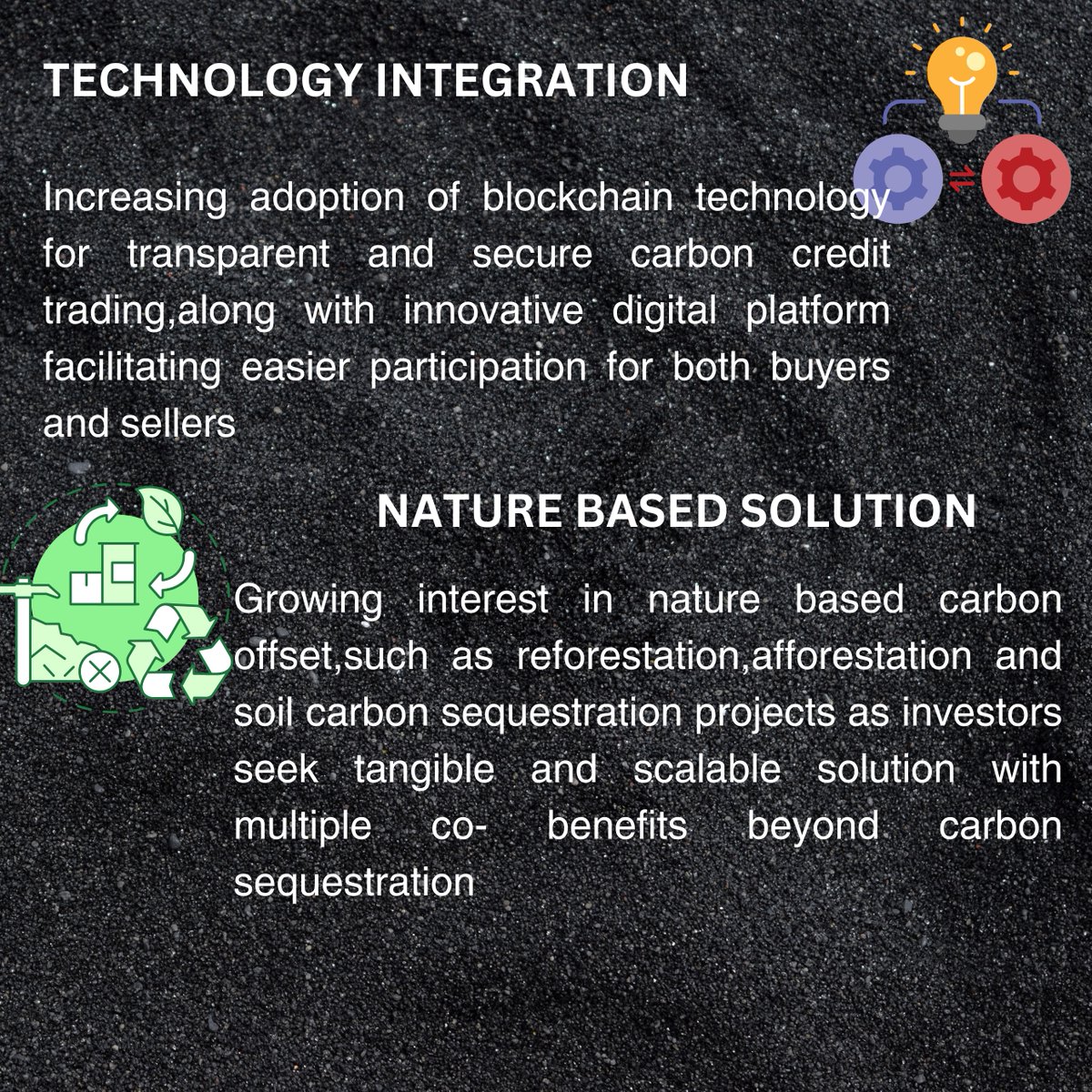 flo_card's tweet photo. Explore the newest trends shaping the voluntary carbon market! Dive into #technologyinnovation , witness #CorporateCommitment in action, and marvel at #NatureBasedSolutions. Join us as we unveil the future.

#CarbonMarketTrends #SustainableFuture #InnovationInAction https://t.co/eRHEMUQune
