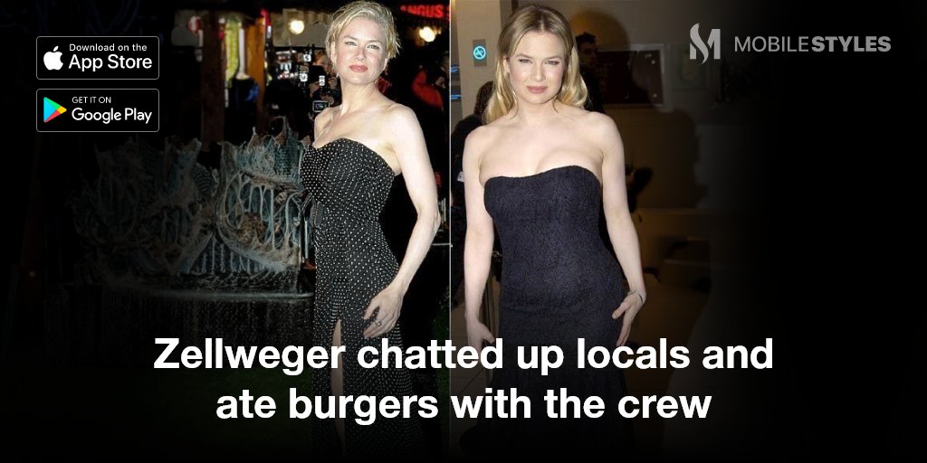 For the Bridget Jones movies, Zellweger ate what she wanted, packed on 30 lbs. and earned an Oscar nomination. 🏆

#mobilestyles #mobilestylesapp #reneezellweger #judygarland #bridgetjones #oscar