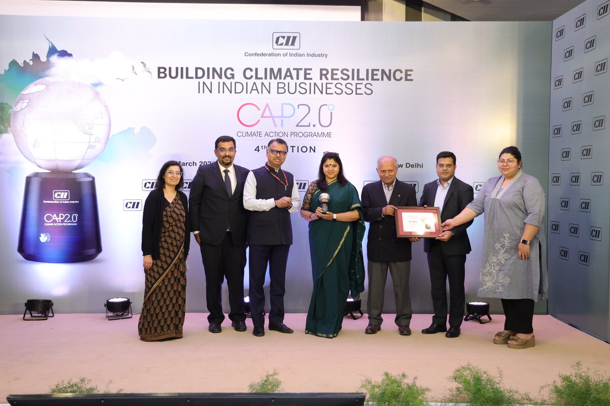 We are delighted to receive the CII Climate Action Programme 2.0° Award in the ‘Resilient’ category. Sustainability is integral to ReNew’s enterprise risk management. Our ESG frameworks help improve performance and steer leadership toward responsible and environmentally…