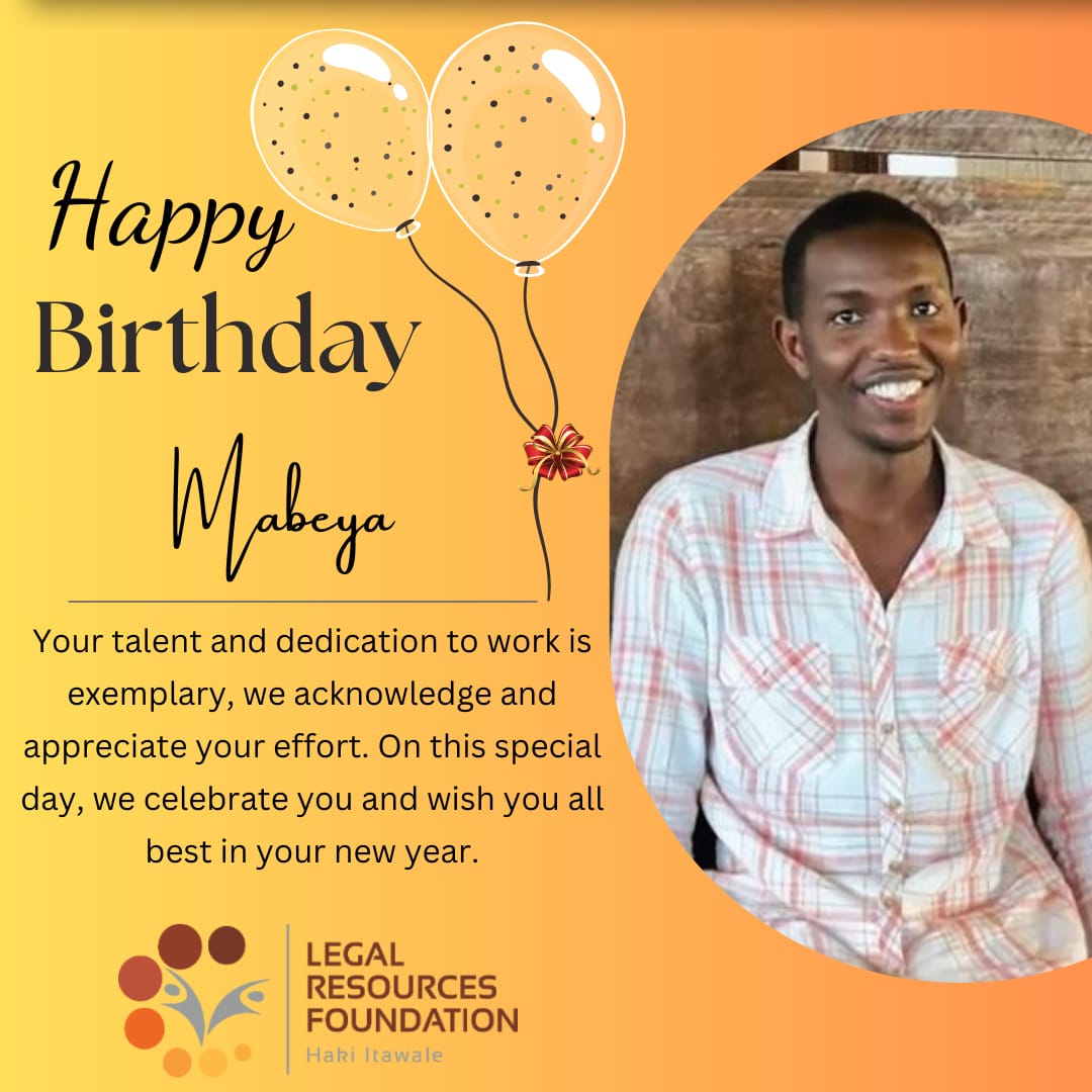 Join @lrf_ke & @HAKIFM1 in wishing our colleague @mab3yan a Happy Birthday🎂🎊