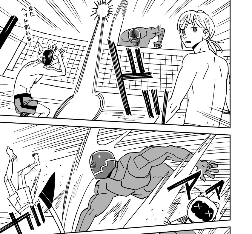 拙作「ハガネとわかば」(作画キザキさん)は、覆面キャラは絶対に覆面を脱がないのでメカヘッド界隈や覆面属性の方にオススメです。
キザキさんの強火作画で全てに手が届いている。 
