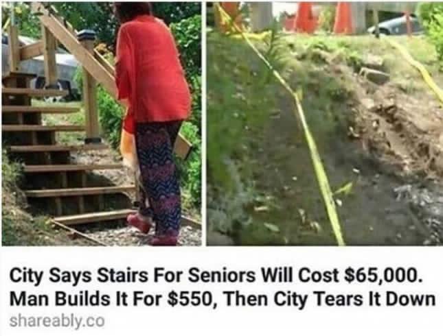 But without government…