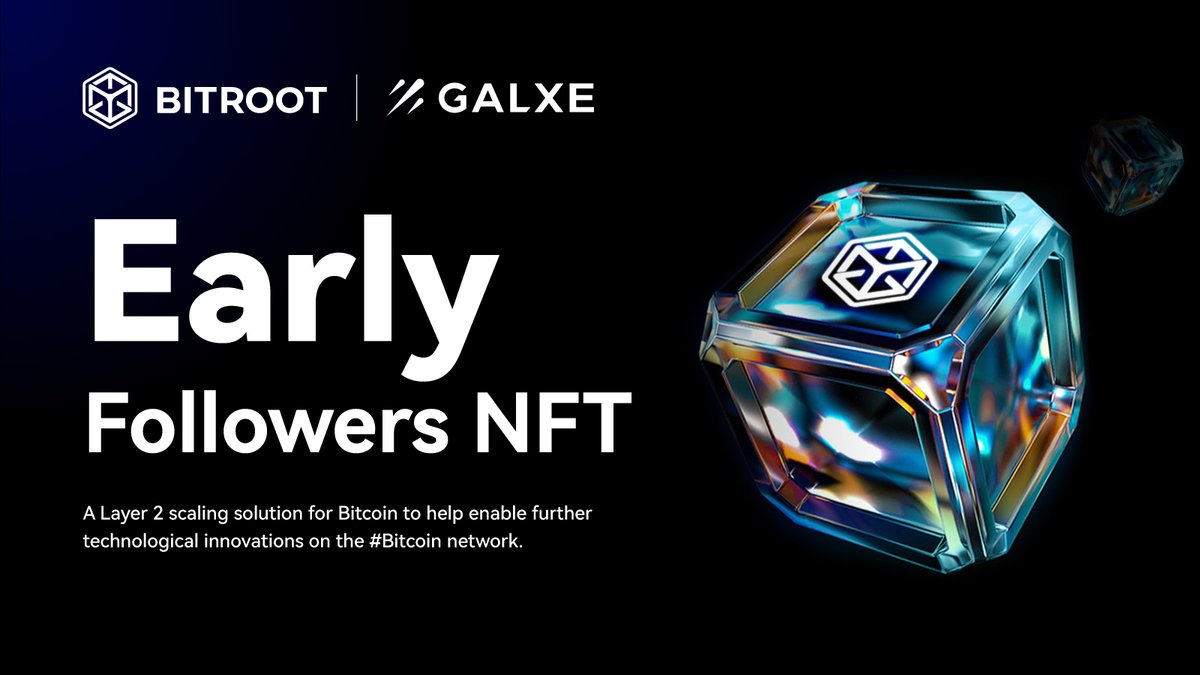 🚀 Exciting News! 

Bitroot is thrilled to join forces with @galxe  for the March Event Week! 🎉✨

 Get ready for a blockbuster collaboration featuring NFTs and Points Rewards! 🌐

💎 Stay tuned for an adventure filled with fun, innovation, and fantastic prizes! 🚀 
#Bitroot