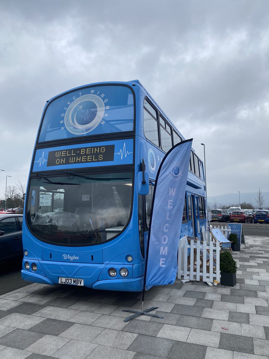 M33CMK's tweet photo. @AneurinBevanUHB colleagues in/passing through GUH...come onboard #Wingbee 10am-4pm wellbeing break FREE cuppa snacks magazines-Big Blue Bus-Mon-Weds this week only
πͺ but π working together she will be staying in Wales a while longer-doors open Thurs in #Swansea 1st stop there. https://t.co/DpT59QJG9K