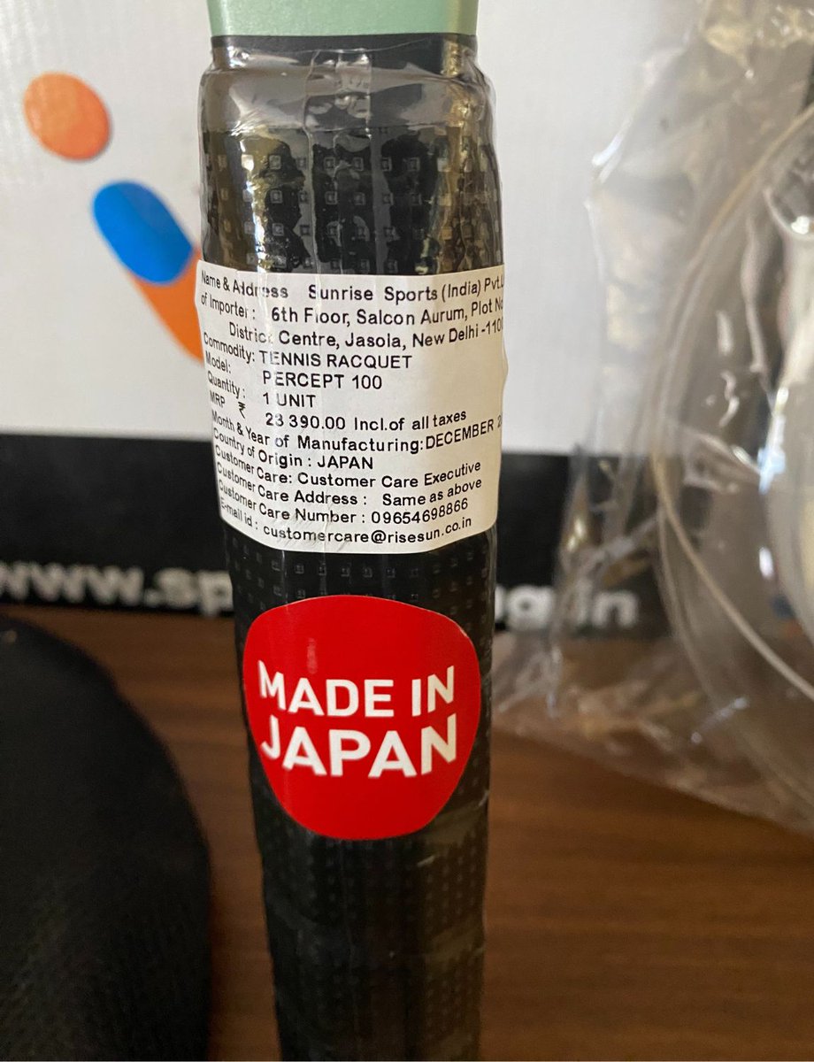 SportsWing5's tweet photo. Yonex Percept 100 Tennis Racquet. Ready to play got stringing as per customer requirement.
.
Place your order at https://t.co/ZaGehffm9h &amp; https://t.co/voK01lwIn8
Mention your string &amp; string Tension we will customize it > Ready to ship.
#tennisracquet #yonex #yonextennis #Percep https://t.co/TMTLNPOtsH