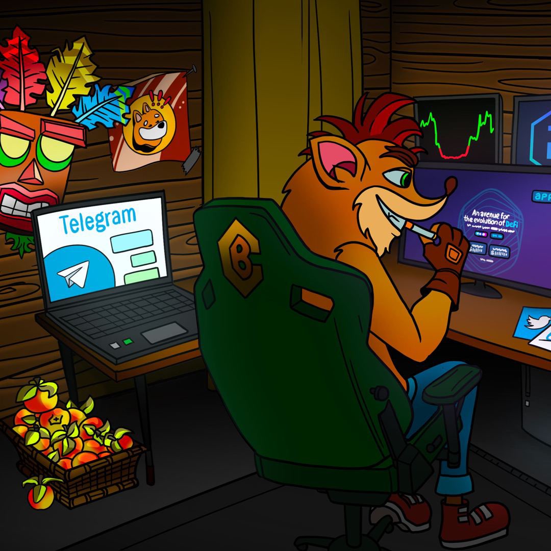 EzMoneyGems's tweet photo. First one of the day fam, this launched last night and couldn’t resist, artwork is insane 🔥🔥

$CRASH Bandicoot on #Solana hit $1.7mil on launch, reversal staring here at $600k got in looking for multi mil 

9d7VPCdpyzdPFEXmWtG4VugfFakGEoA63M7Ls77e1zGK

Chart: https://t.co/rqdmErdDRX

Web: https://t.co/E3lvoTPNqw

X: @CrashonSOL

TG: https://t.co/bfDuSZV0Ly