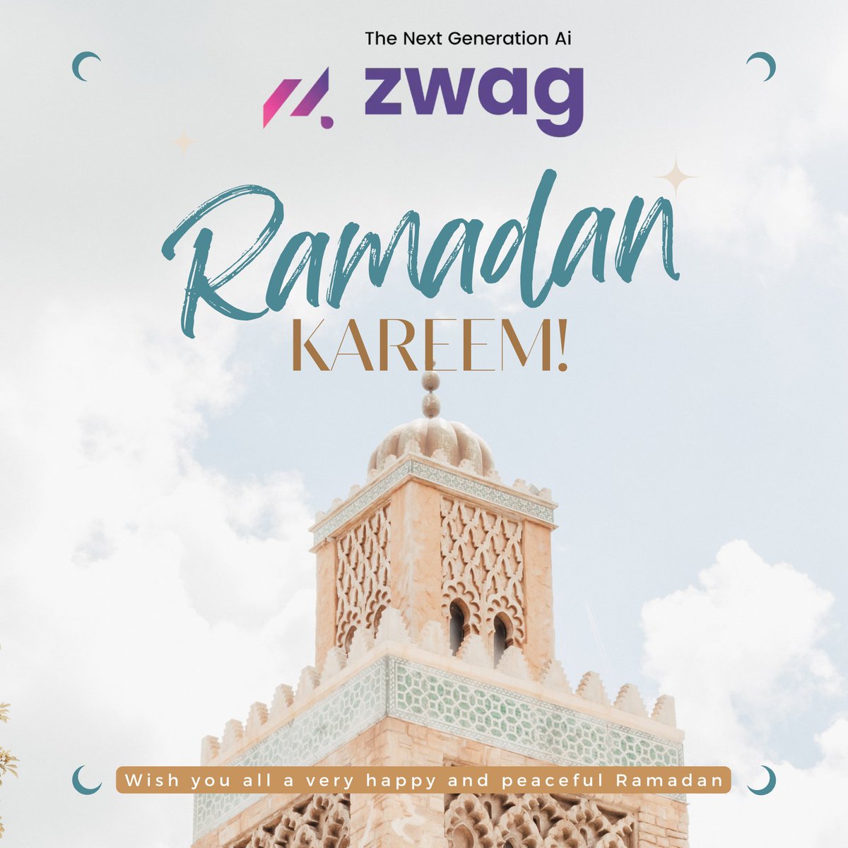 Ramadan Kareem! May this Ramadan be a time of reflection, growth, and blessings for you!

smpl.is/8sopn

#zwagai #zwag #ai #bespokeai #bespokeaisolution  #AItechnology #zwagae #mydubai #DubaiTech #DubaiInnovation #aidubai
