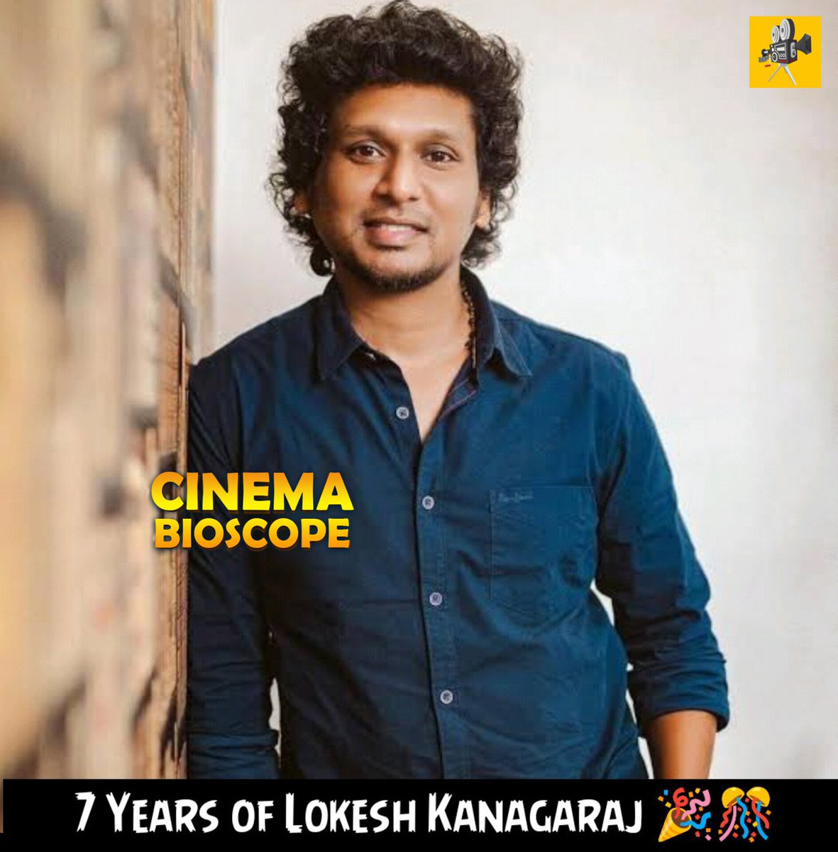 Congratulations @Dir_Lokesh 😘🙏🎊 

#cinemabioscope #LokeshKanagaraj #7YearsofLokeshKanagaraj #7YearsofMaanagaram #Kaidhi2 #Leo2 #Vikram3 #Rolex #Thalaivar171 #IrumbuKaiMayavi #LCU 
#Karthi #ThalapathyVijay #KamalHaasan #Trisha #vijaysethupathi
