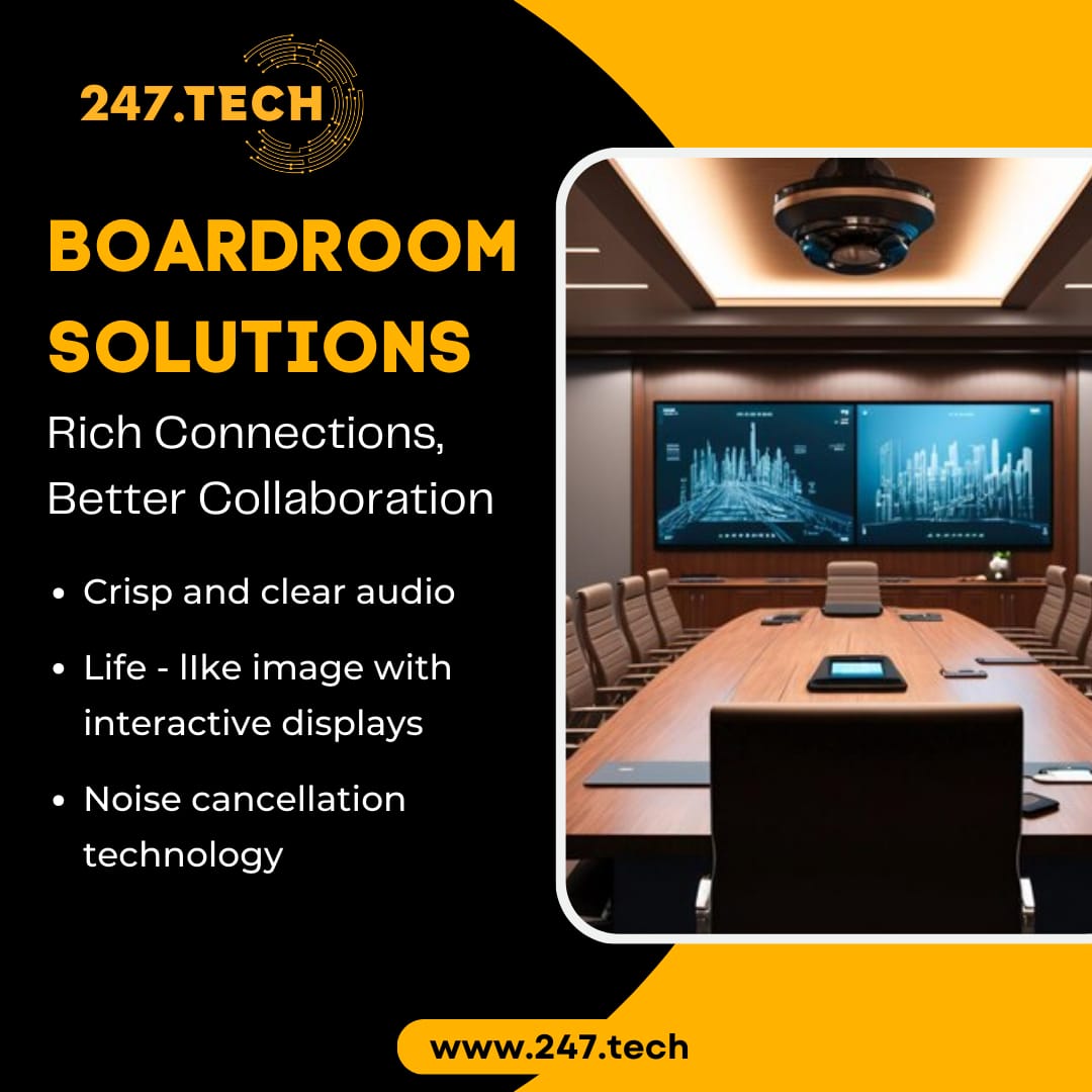 247techglobal's tweet image. Join us #247.tech

✅ #BoardroomSolutions

Rich Connections, Better Collaboration

☑ Crisp and clear audio
☑ Life-link images with interactive displays
☑ Noise cancellation technology

#boardroomsolutions #interactivetechnology #buy #get #hdiinteractive #interactivescreen
