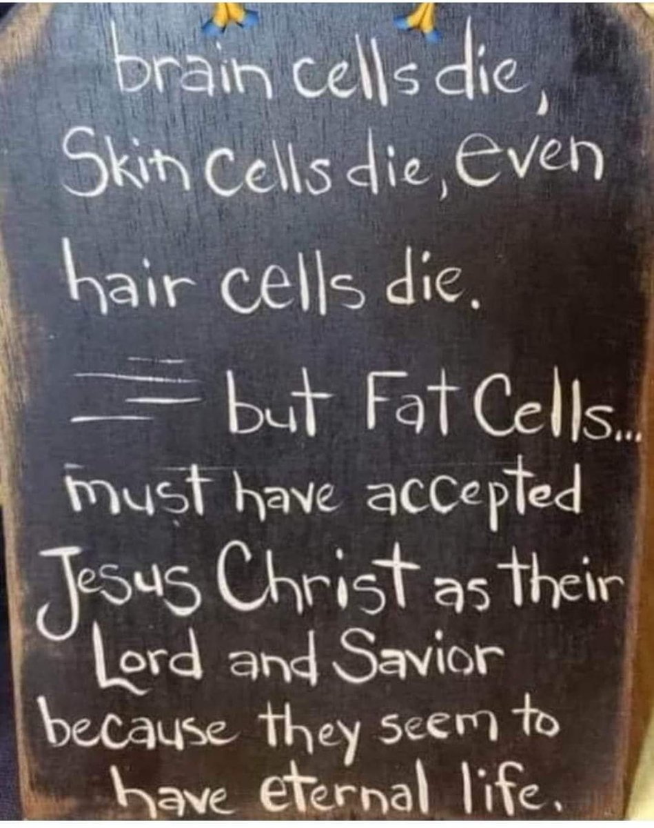 Rotelli_MD's tweet photo. I neuroni muoiono.
Le cellule epiteliali muoiono.
Perfino le cellule ciliate muoiono.
... Ma le cellule adipose devono aver accettato Gesù come loro Signore e Salvatore, perché sembrano avere vita eterna. https://t.co/zaYA1WNIbA