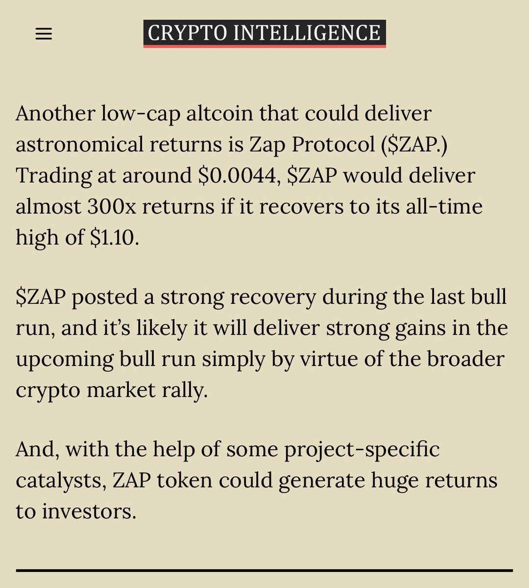 ZAP news https://t.co/yTXqYUIUKU