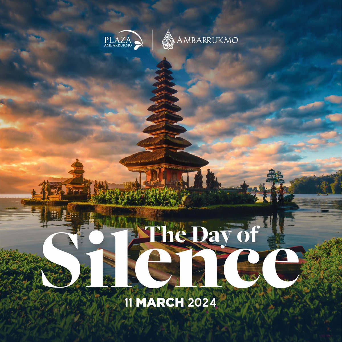 ✨Happy Nyepi Day, Saka New Year for those who practice it. May God Almighty always keep us loving one another, forgive all mistakes and sins. Living within harmony and peace."✨

#nyepiday #plazaambarrukmo