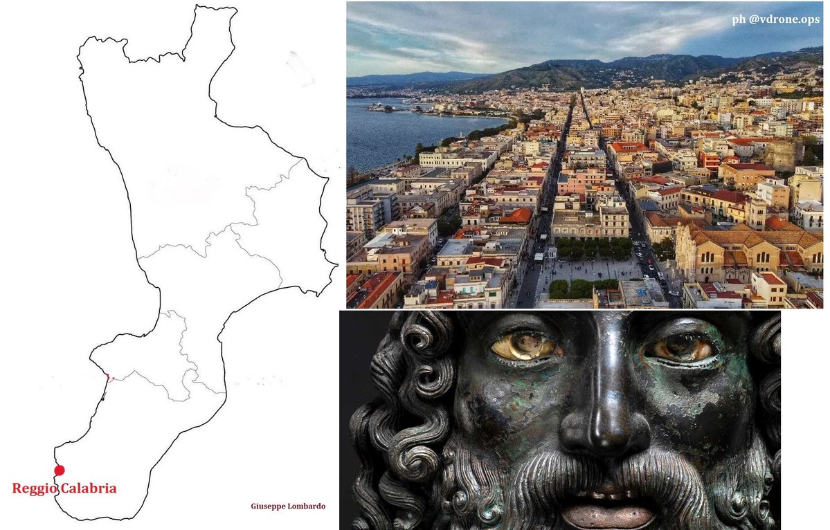 Tesoro inestimabile:
Nella sala dei Bronzi di Riace del Museo Archeologico Reggio #Calabria sono custoditi la "testa del Filosofo" e la "testa di Basilea" entrambe V sec. a.C..
Insieme ai Bronzi formano un corredo di arte bronzistica greca a livello mondiale.
#beauty #Heritage