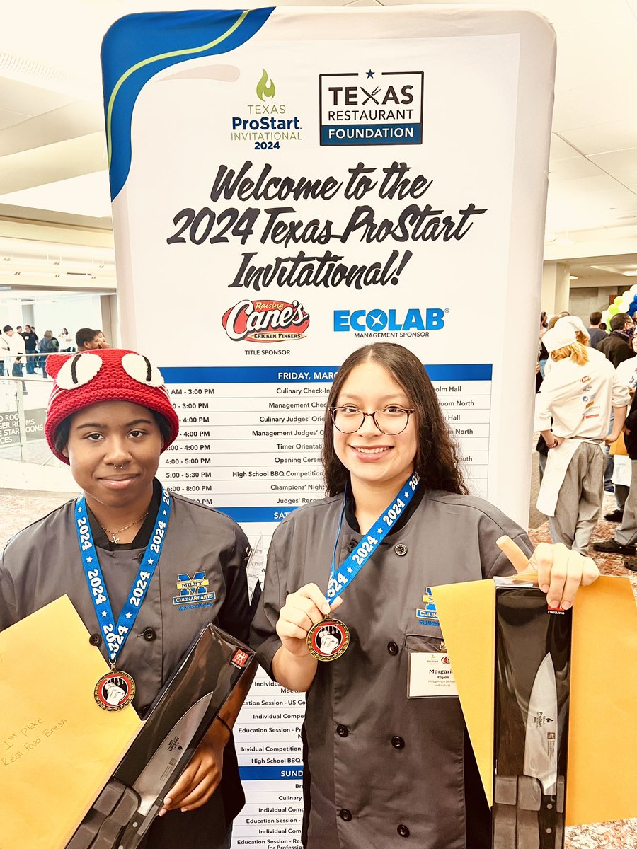 CulinaryMilby's tweet photo. Amazing experience at the #TPSI2024 by @ProStart where our chefs created amazing food and took 1st Place using 10 ingredients from  @ChipotleTweets and a creative dish using #couscous as the main ingredient. More photos coming soon. @Milby_HS @rpena3kr @Bsimmon3 @techlikeaboss https://t.co/YRvxqZb8Uw