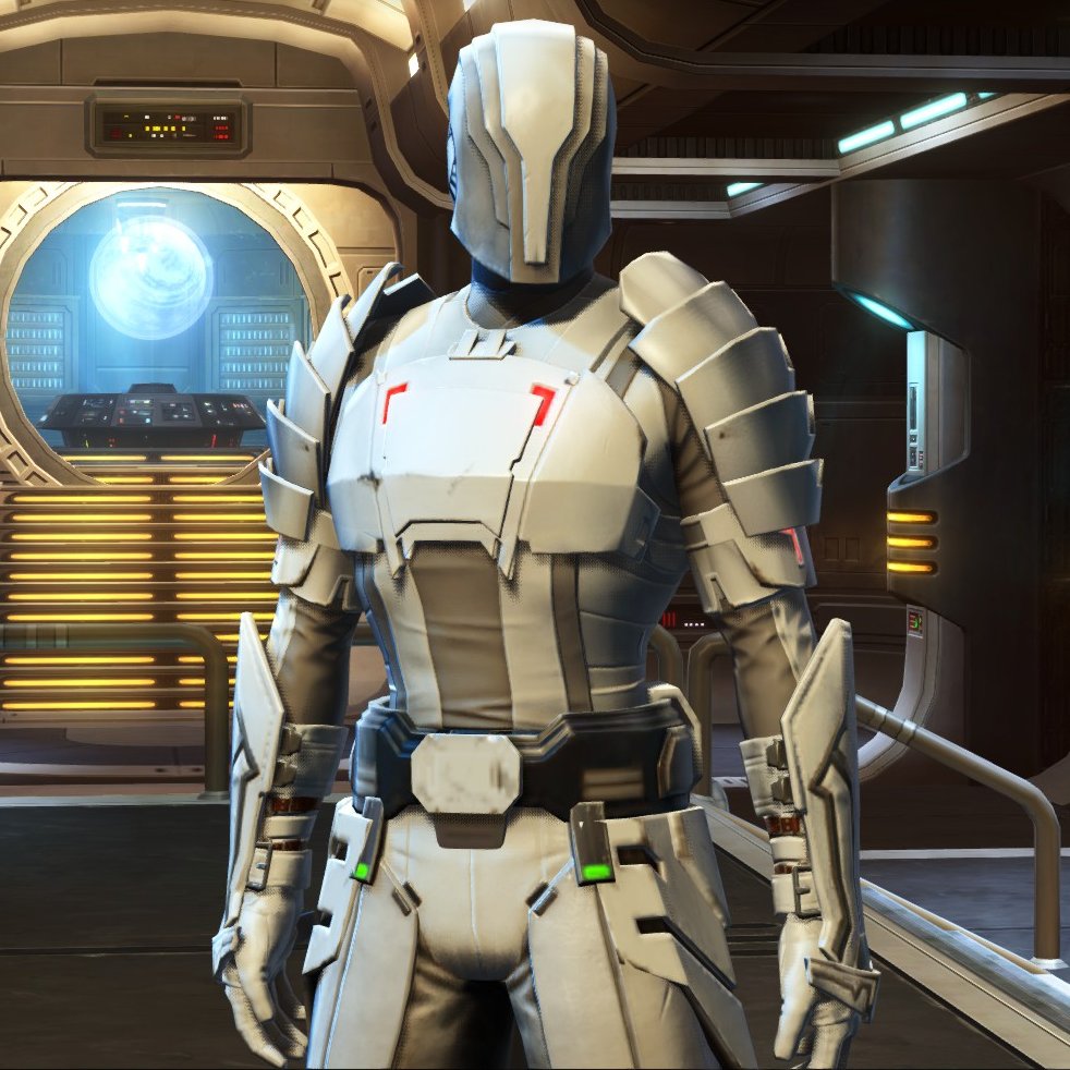 mordorgeist's tweet photo. Needed a #SWTOR "Brainwashed" White Knight for our Guild #SWTORRP
Here is what a came up with for the Chevalier d'Ashla Conclave (Knight of the Ashla Conclave). My Jedi Guardian Morten has been brainwashed into a True Warrior of the Light!
#SpaceBarbie #Swtorfashion https://t.co/guI95wXcbm