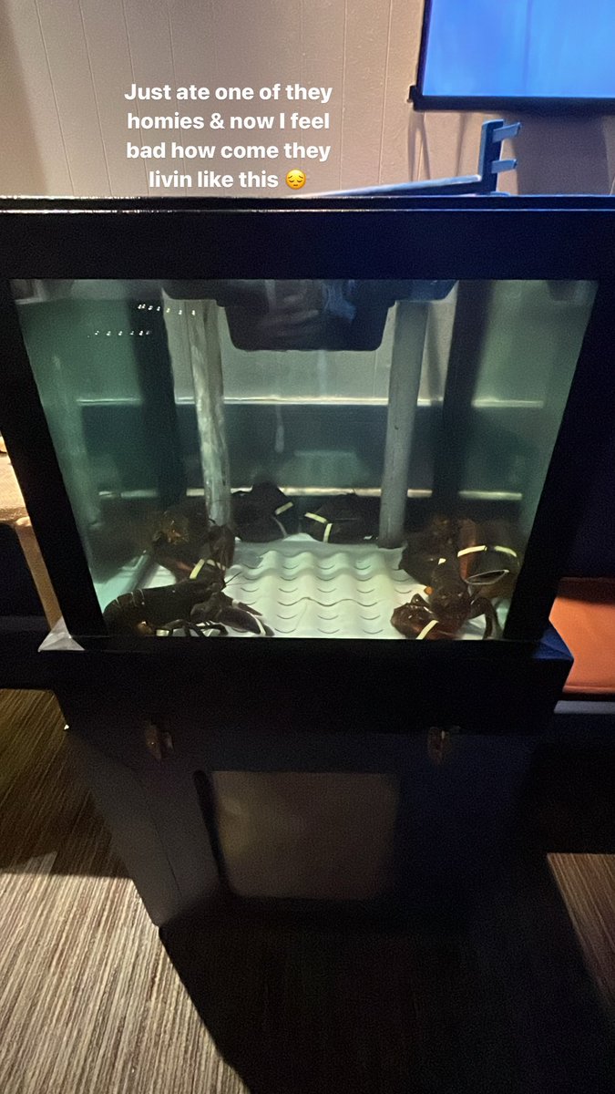 rkh_112_'s tweet photo. FREE DEM GUYS @redlobster  MY CRUSTACEANS NEEDA MEGA TANK FOR ALL THE HOES. https://t.co/9SCESKRIJV
