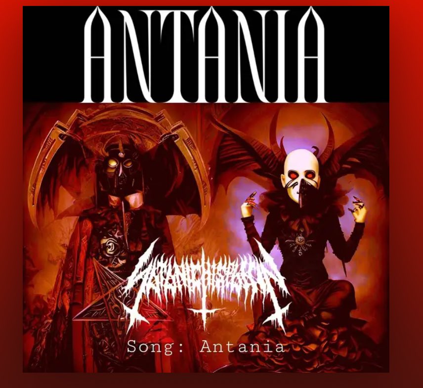 SkullyBlvsphemy's tweet photo. The new @S6T6NICHISP6NIC remix or #Antania is available now! #witchhouse #remix #satanichispanic #blvsphemyrecords
iTunes: https://t.co/JgcmMMQh6F
Spotify: https://t.co/U7dztg2UeZ
YouTube: https://t.co/VOCumpYSQW https://t.co/n3FCtDHHd4