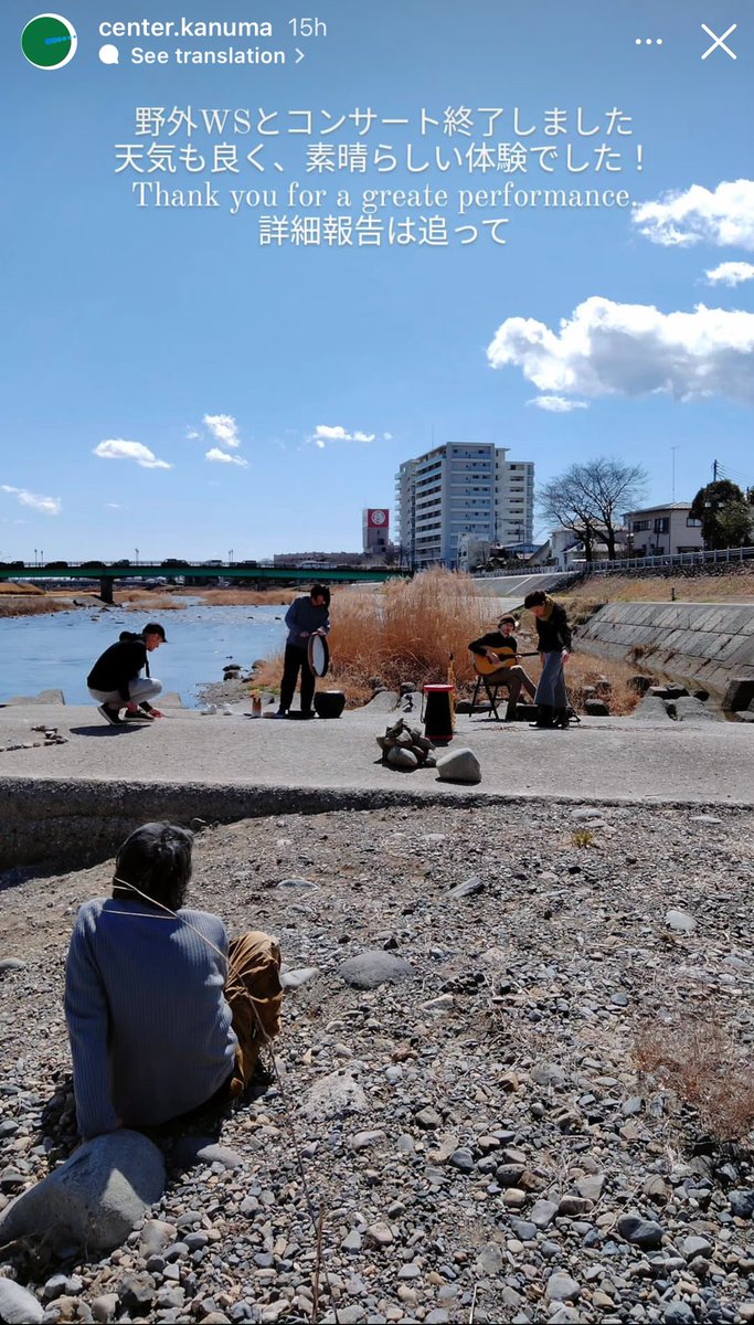 After two days at the <a href="/Center_Kanuma/">Center / Alternative Space & Hostel🍉</a> playing inside/out and then outside/in we are going to conclude our tour with dancer Anat Shamgar tonight in Koen Dori Classics, Shibuya. Joining us beautiful musicians and dancers.