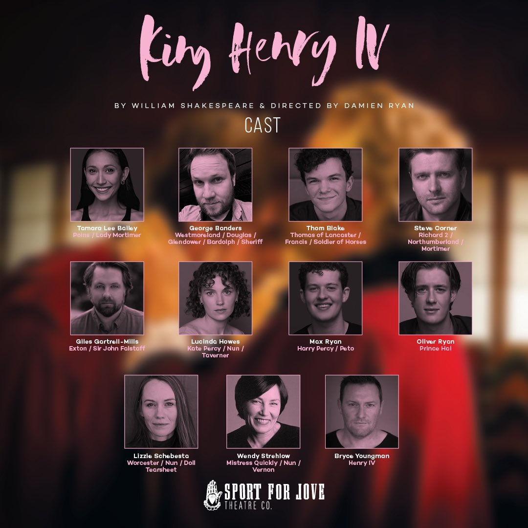 SportforJove's tweet photo. Our Education Season opens this week with our two history plays! 

Here are the cast and creatives for Henry IV, Part 1.

All performances are open to the public.

HENRY IV, PART 1
By William Shakespeare
Dir. by Damien Ryan
@SeymourSydney | 12-18 Mar

🎟️ https://t.co/12CJw1EAzL https://t.co/R2L1aKLOfH