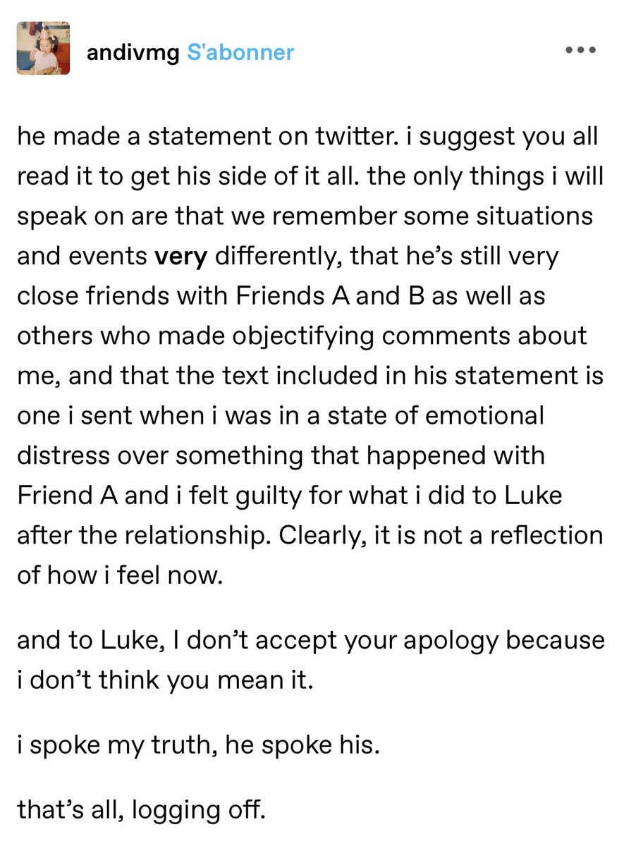 marscurio_'s tweet photo. andi made a response to punz’s post

please consider her words and remember that this apology is for her to accept or not, **not** us. https://t.co/KW8oOdJwKe
